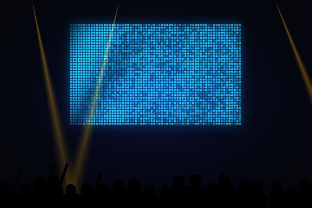 LED screen event setup